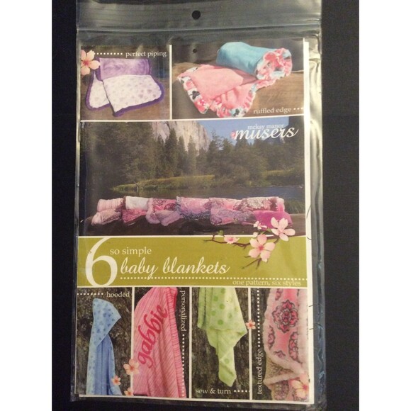 So Simple Baby Blankets Pattern B25 - Picture 1 of 2